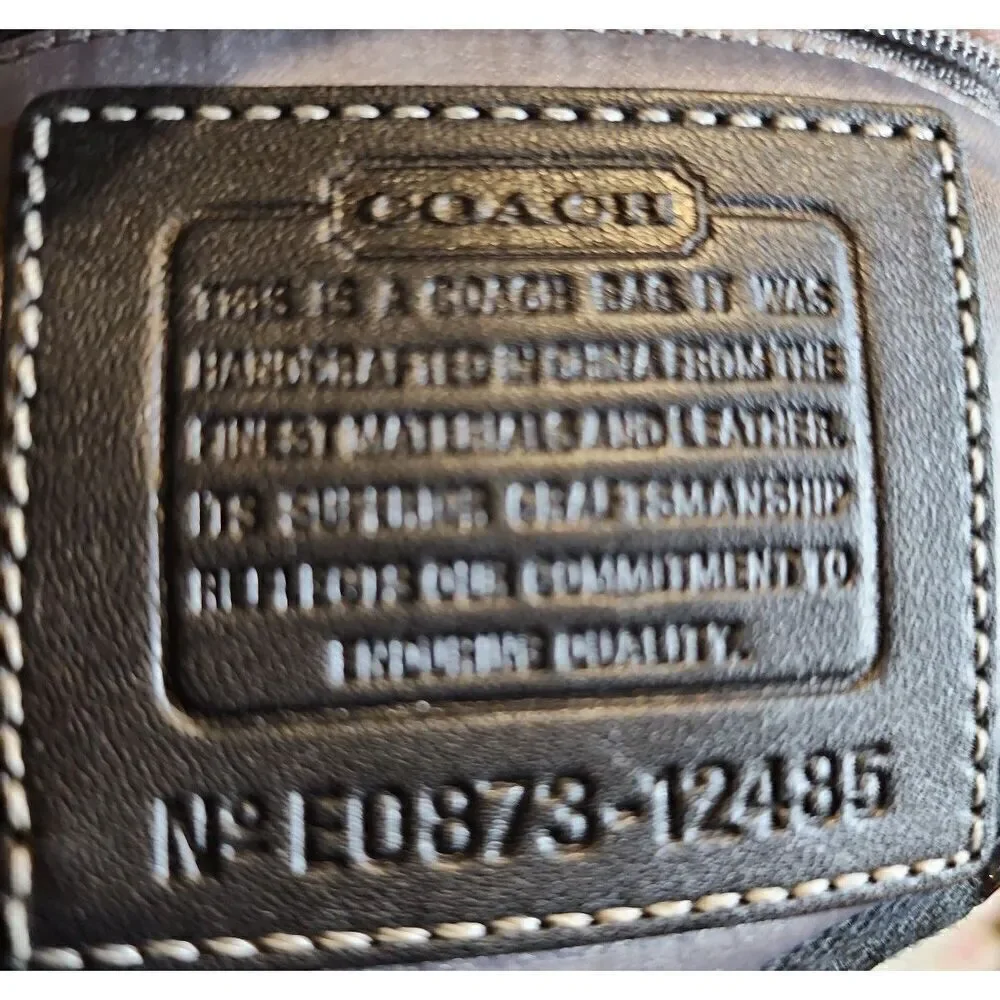 COACH RARE HAMPTON 12485 LIMITED EDITION PATCHWORK CROSSBODY Y2K